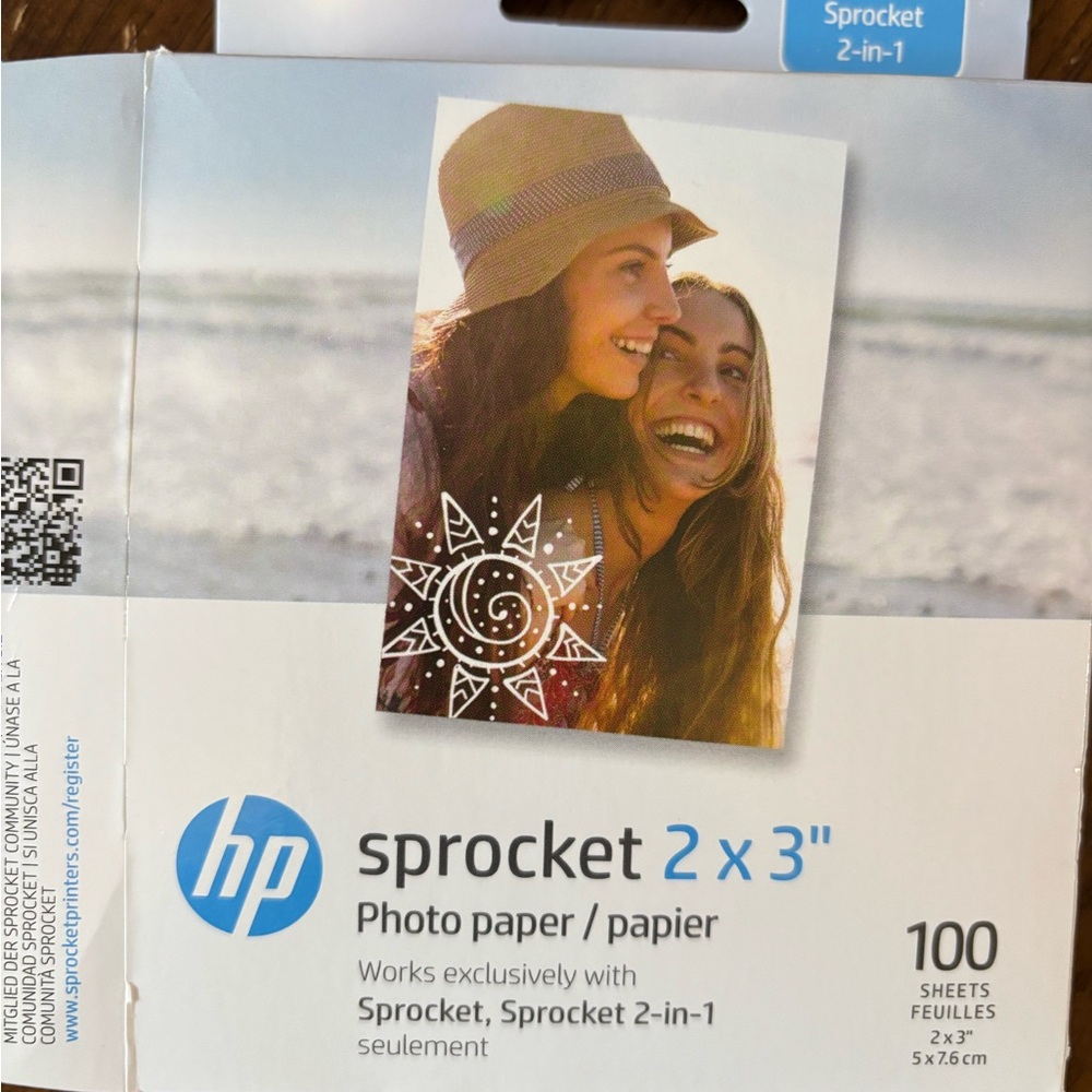 HP Sprocket 2x3 Photo Paper Pack